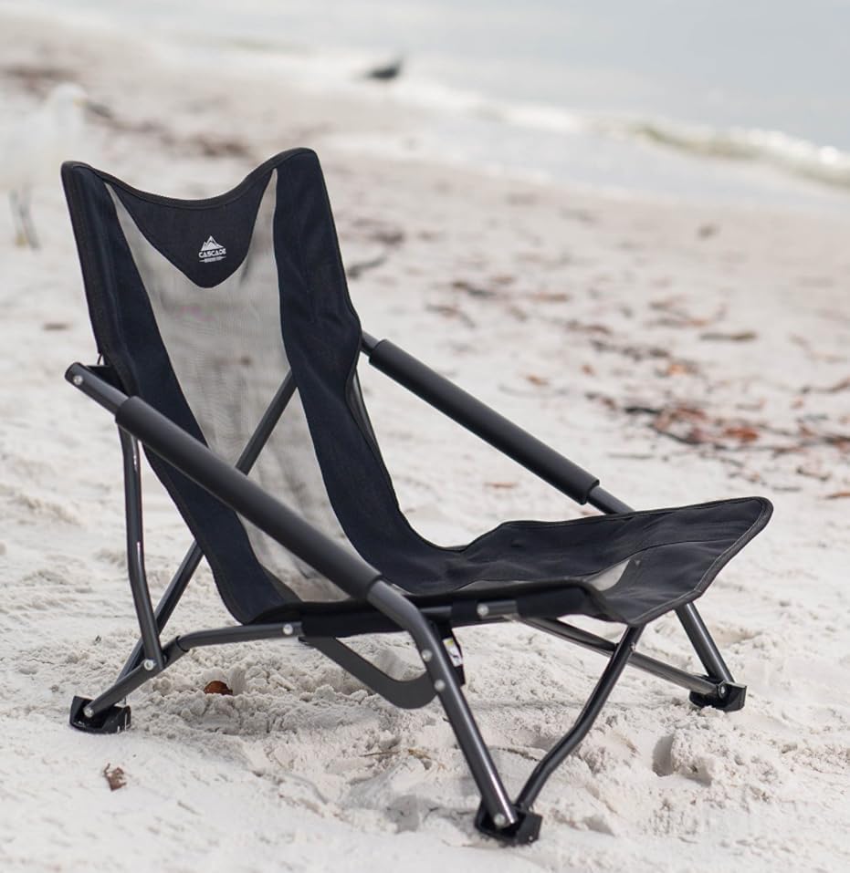 Cascade Mountain Tech Folding Camp Chair for Camping, Beach, Picnic, Barbqeues, Sporting Events with Carry Bag - Image 11